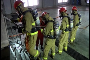 Firefighting Students