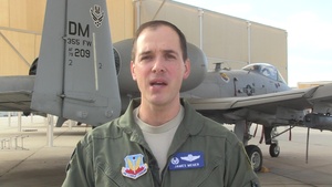 Davis-Monthan AFB Meet and Greet / Colonel James Meger spot