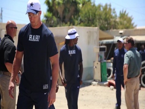 Dallas Cowboys Tour Camp Pendleton