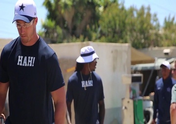 Dallas Cowboys Tour Camp Pendleton