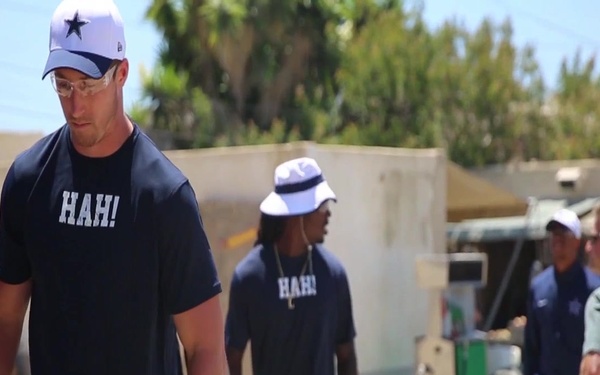 Dallas Cowboys Tour Camp Pendleton