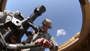 Headquarters Company 252nd Armor Regiment, 30th Armor Brigade Combat Team Holds Its Best Mortar Team Competition in Balti Moldova