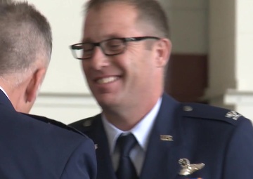 349 AMW Change of Command Ceremony