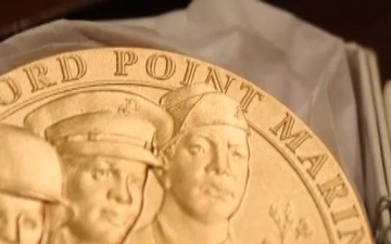 Families of Montford Point Marines Recieve Congressional Gold Medal