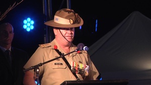 Brig. Gen. Roger Noble speaks at VP70 Reception
