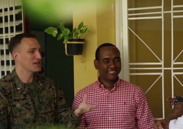 Marines Visit Special Needs School in Dominican Republic