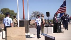 Fifth Air Force Memorial Service, B-roll and Interview