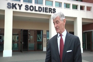 Hon. John M. McHugh Visits Vicenza Military Community