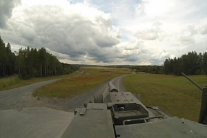 4th Squadron, 2CR MGS Gunnery B-Roll