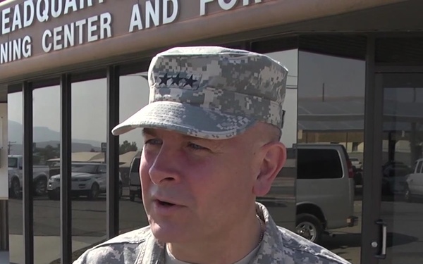 ARNG Dir. Visits NTC