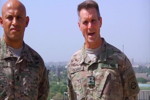 Maj. Gen. Richard Clarke and Division Command Sgt. Maj. Michael Green Greetings to the 82nd Airborne Division Association Convention