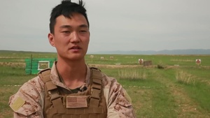 Mongolians, Marines Train Marksmanship During Golden Steppe 3