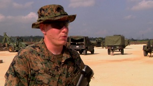 Marines Participate in Exercise Beach Fire