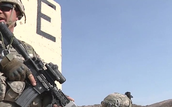Montana Army National Guard CALFEX Dismounted Assault BROLL