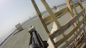 U.S. Marines Zero in on Combat Marksmanship Skills at Sea