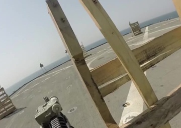 U.S. Marines Zero in on Combat Marksmanship Skills at Sea