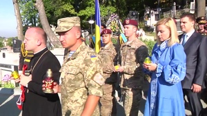 Wreath Laying Ceremony for Ukraine Independence Day