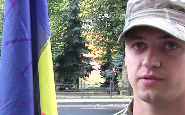 Ukraine Independence Day Flag Raising Ceremony