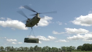 824th QM Co Heavy Airdrop Supply Sling Load