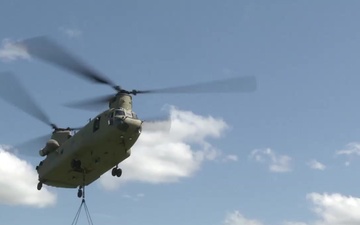 824th QM Co Heavy Airdrop Supply Sling Load