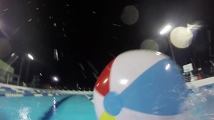 Iwakuni Marines escape the heat at the annual Single Marine Program Pool Party