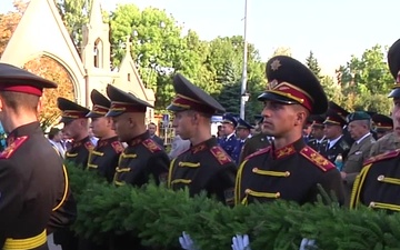 Wreath Laying Ceremony for Ukraine Independence Day