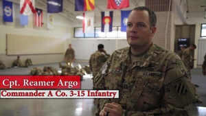 Family and Friends Say Goodbye to Soldiers Deploying to Africa