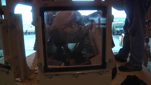 Retired Marines install new gun turrets and meet hard to forget Marines
