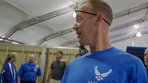Archery at Warrior Care Event with Slate