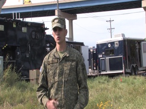 71st CST and Kosovar visitors in VG 15