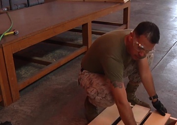 Preservation, Packing and Packaging Marines provide support aboard MCAS Iwakuni
