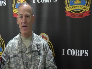 LTG Lanza Talks about UFG 15 and I Corps Mission