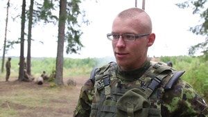 U.S. Soldiers Help Estonian Partners Train With Heavy Weapons