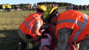 171st Fire Protection Flight Triennial Aircraft Crash Drill at Pittsburgh International Airport