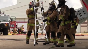 171st Fire Protection Flight Egress Training