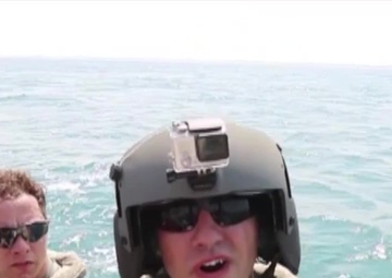 U.S. Army Aviation Assets Conduct Over Water Personnel Recovery Training