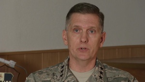 3rd AF Commander Announces F-22 Deployment