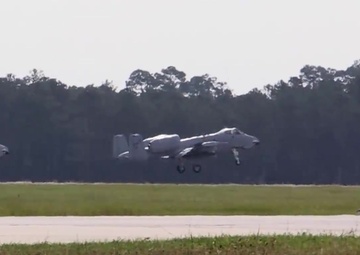 First Time A-10 F.A.R.P at Moody AFB