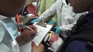 Personnel From USNS Mercy Conduct Coastal Medicine Disaster Drill in Da Nang, Vietnam