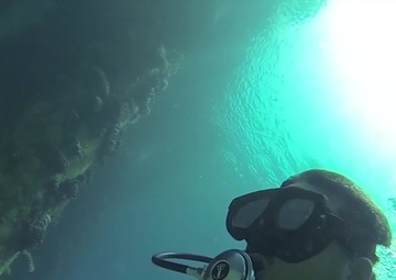 EOD2 Ryan Bejar Feature; IVER 3 Unmanned Underwater Vehicle