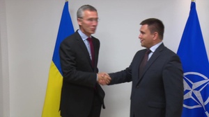 Visit to NATO Headquarters of the Foreign Minister of Ukraine