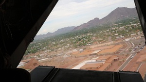 Marines Showcase Osprey to Arizona Leaders