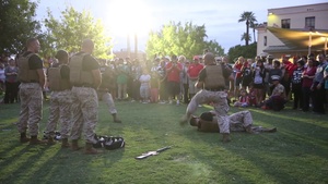 Marines and Phoenix Residents Officially Begin Marine Week