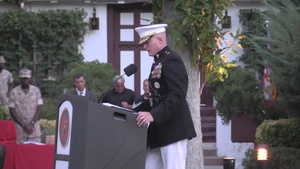 Camp Pendleton Evening Colors 2015