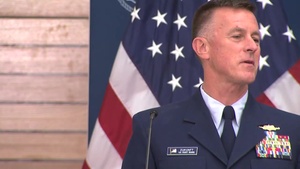 U.S. Coast Guard Vice Commandant Retires after 34 Years of Service