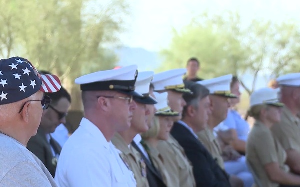 The Marines Land at Mountain Pointe High School