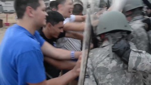 B-roll of 144th Fighter Wing Security Forces Training Exercise