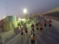 Army 10-Miler Shadow Run 2015 - Bagram