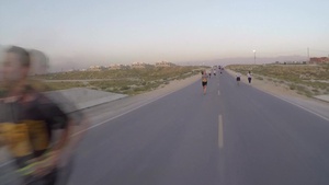Army Ten-Miler Shadow Run Bagram 2015 B-Roll