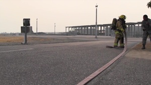 Firefighters Training Exercise